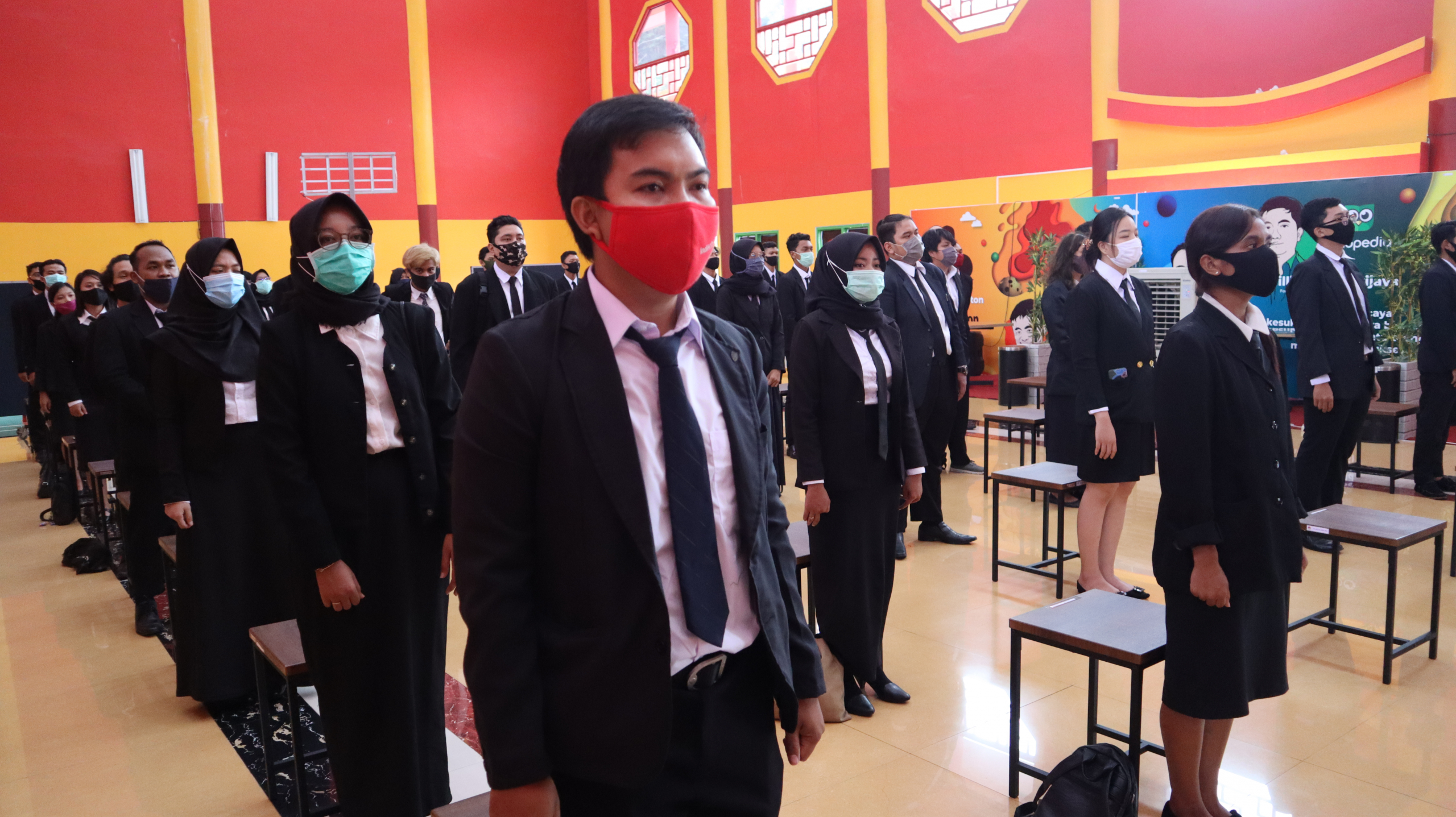 Mahasiswa Prodi D3 Sistem Informasi Hadiri Yudisium dengan Protokol Kesehatan Covid-19