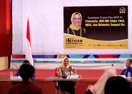 Hetifah Ajak Mahasiswa Amalkan Empat Pilar MPR Dalam Kehidupan