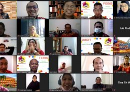 Tangkapan Layar Diskusi Terbatas bersama Dr. Engkos Achmad Kuncoro, S.E., M.M. dari Universitas Bina Nusantara Jakarta, Kamis (11/2).