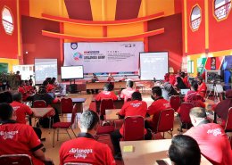 Pelaksanaan Raker 2021 hari kedua, Kamis (25/2). Foto: Media Kreatif