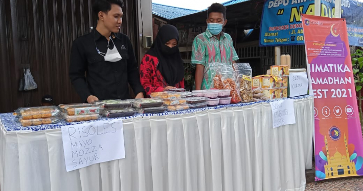 Himpunan Mahasiswa Informatika (Himatika) adakan Ramadhan Fest 2021 di depan Taman Tiga Generasi 19-25 April 2021