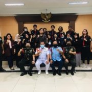 Mahasiswa Ilmu Hukum Kuliah Lapangan di Pengadilan Militer