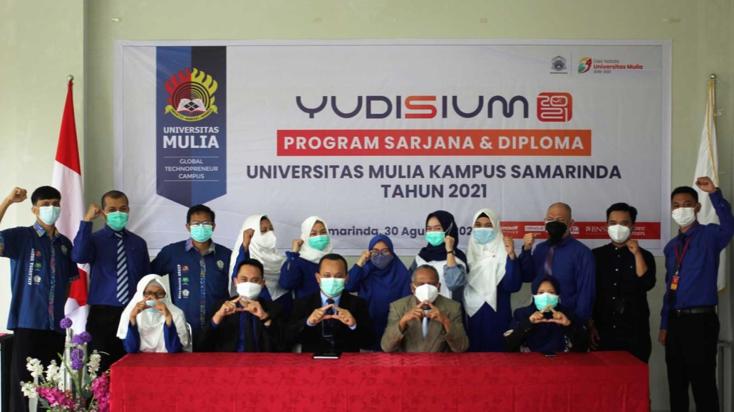 Staf, Dosen, Pegawai dan Pimpinan PSDKU Samarinda Fakultas Ilmu Komputer Universitas Mulia. Foto: PSDKU Samarinda