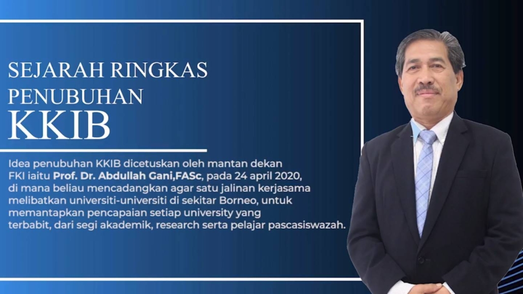 Gagasan pendirian KKIB dicetuskan oleh mantan Dekan Fakultas Komputer Informatika UMS Prof. Dr. Abdullah Gani, FASc pada 24 April 2020 yang lalu.