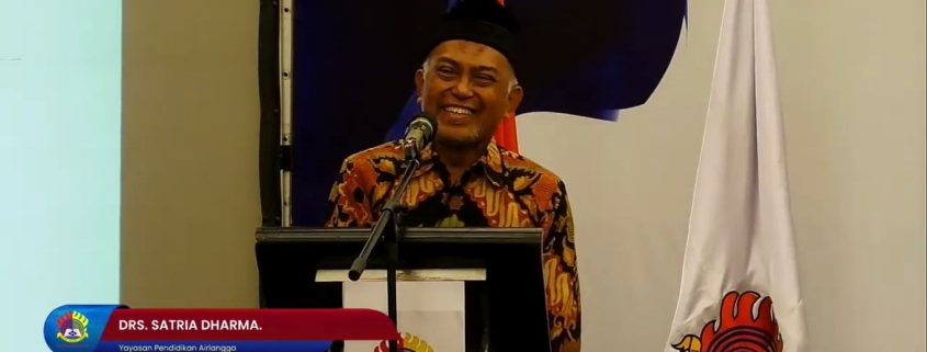 Ketua Yayasan Airlangga Drs. H. Satria Dharma. Foto: PSI