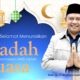 Rektor Universitas Mulia Prof. Dr. Ir. Muhammad Ahsin Rifa'i, M.Si mengucapkan selamat menunaikan Ibadah Puasa Ramadan 1445 H. Foto: Media Kreatif