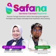 Dijadwalkan akan hadir sebagai narasumber, Prof.Dr. apt. Ajeng Diantini, M.Si, seorang pakar Farmakologi dan Farmasi Klinis dari Universitas Padjajaran Bandung dan Dr. apt. Kintoko, M.Sc, seorang Pakar Etnomedisin dari Universitas Ahmad Dahlan Yogyakarta. Foto: safana.universitasmulia.ac.id