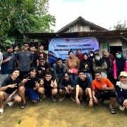 Mahasiswa KKN di Kel. Lamaru, Kec. Balikpapan Timur, Kota Balikpapan, Senin (17/2). Foto: Istimewa