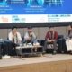 Panel diskusi yang dimoderatori oleh Talitha Aufa, Putri Indonesia Intelegensia Kaltim 2023 dan Aris (BEM Universitas Mulia) ini menjadi puncak pencerahan bagi para mahasiswa. Ketiga narasumber, yaitu Tama, Kevin Laoh, dan Wirangga Foto: Media Kreatif